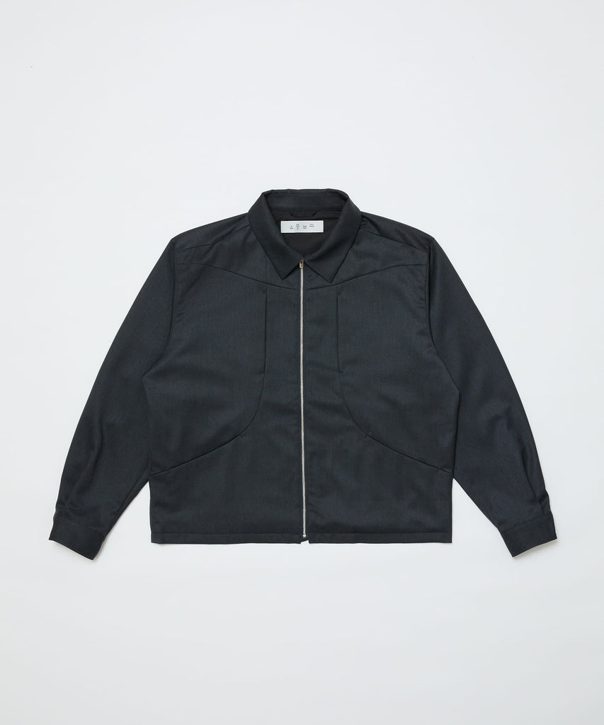 CURB POCKET ZIPPED BLOUSON