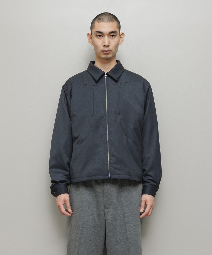 CURB POCKET ZIPPED BLOUSON