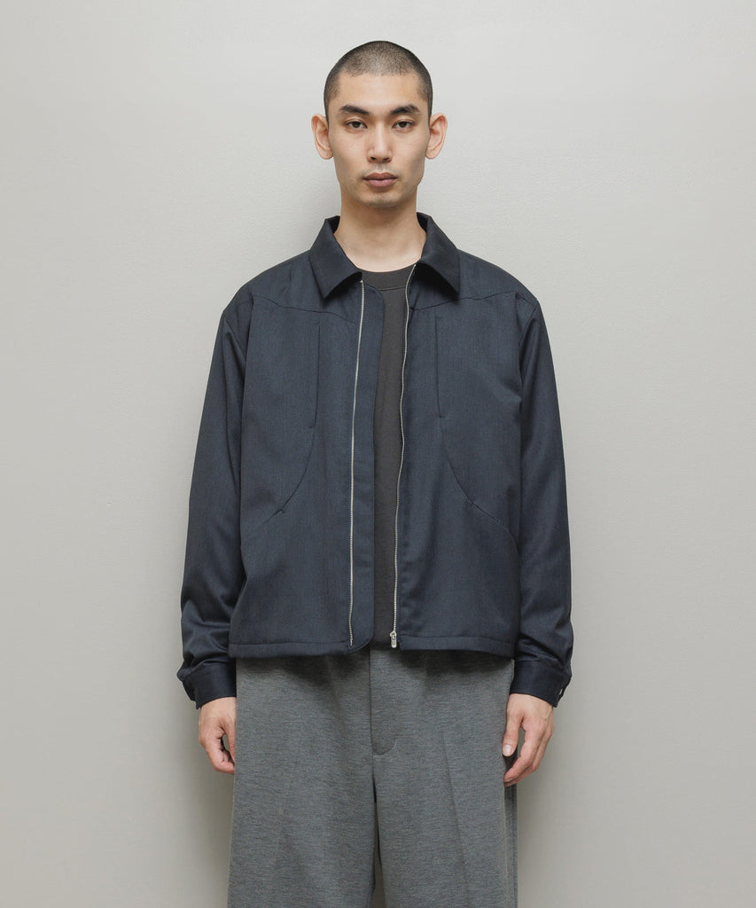 CURB POCKET ZIPPED BLOUSON