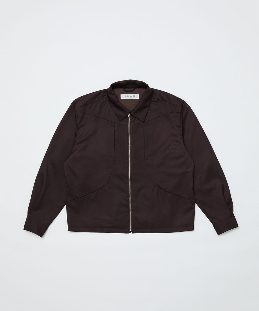 CURB POCKET ZIPPED BLOUSON