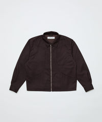 CURB POCKET ZIPPED BLOUSON