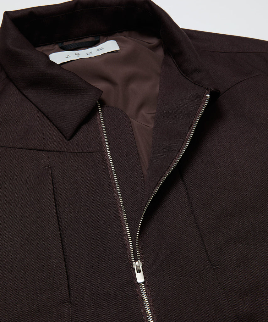 CURB POCKET ZIPPED BLOUSON