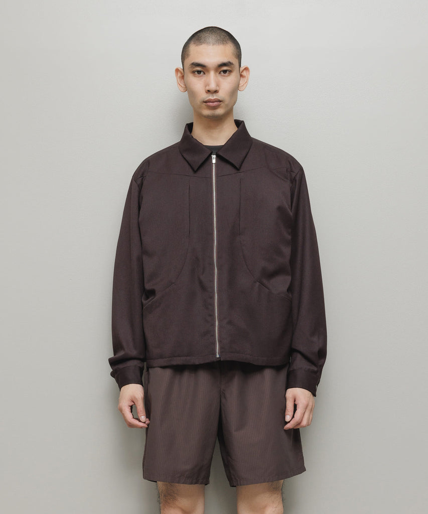CURB POCKET ZIPPED BLOUSON