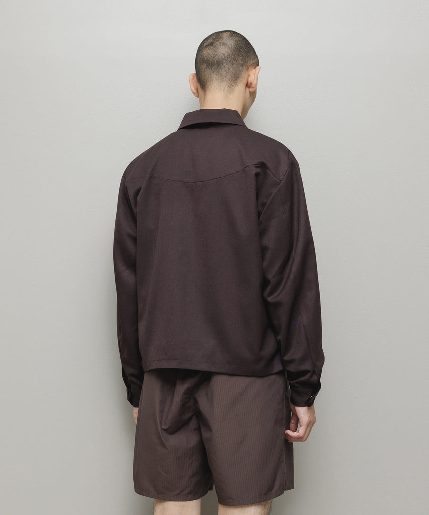 CURB POCKET ZIPPED BLOUSON