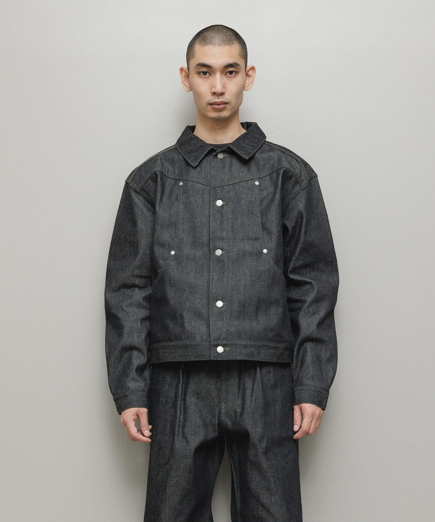CURB POCKET DENIM JACKET