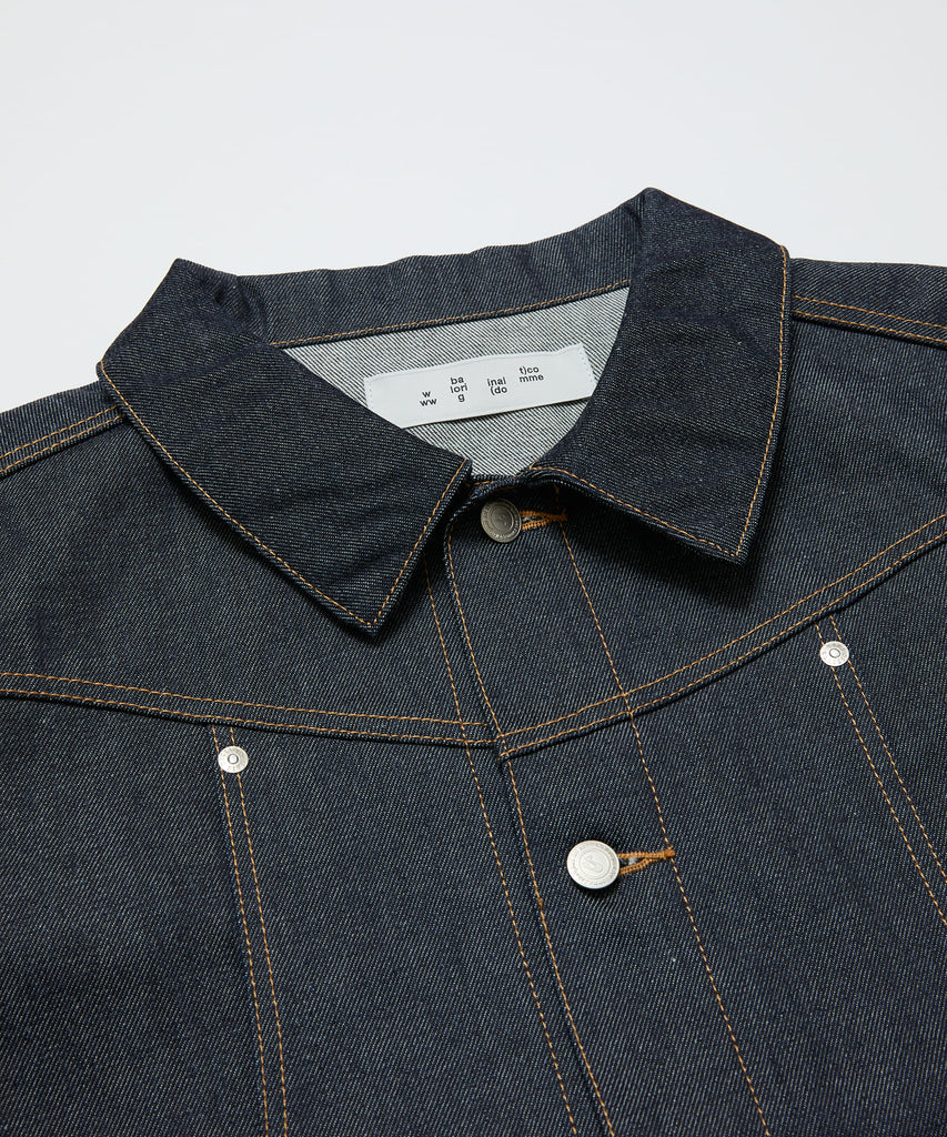 CURB POCKET DENIM JACKET
