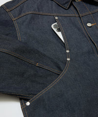CURB POCKET DENIM JACKET