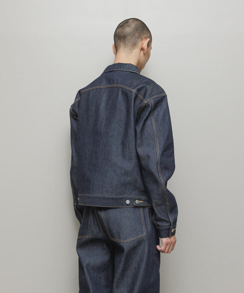 CURB POCKET DENIM JACKET