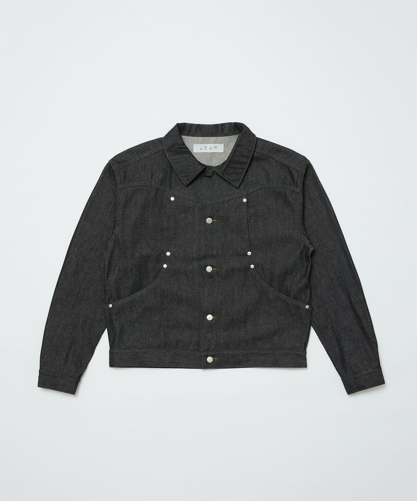 CURB POCKET DENIM JACKET