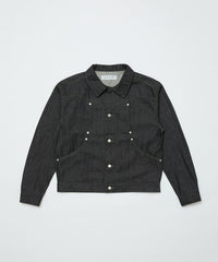 CURB POCKET DENIM JACKET
