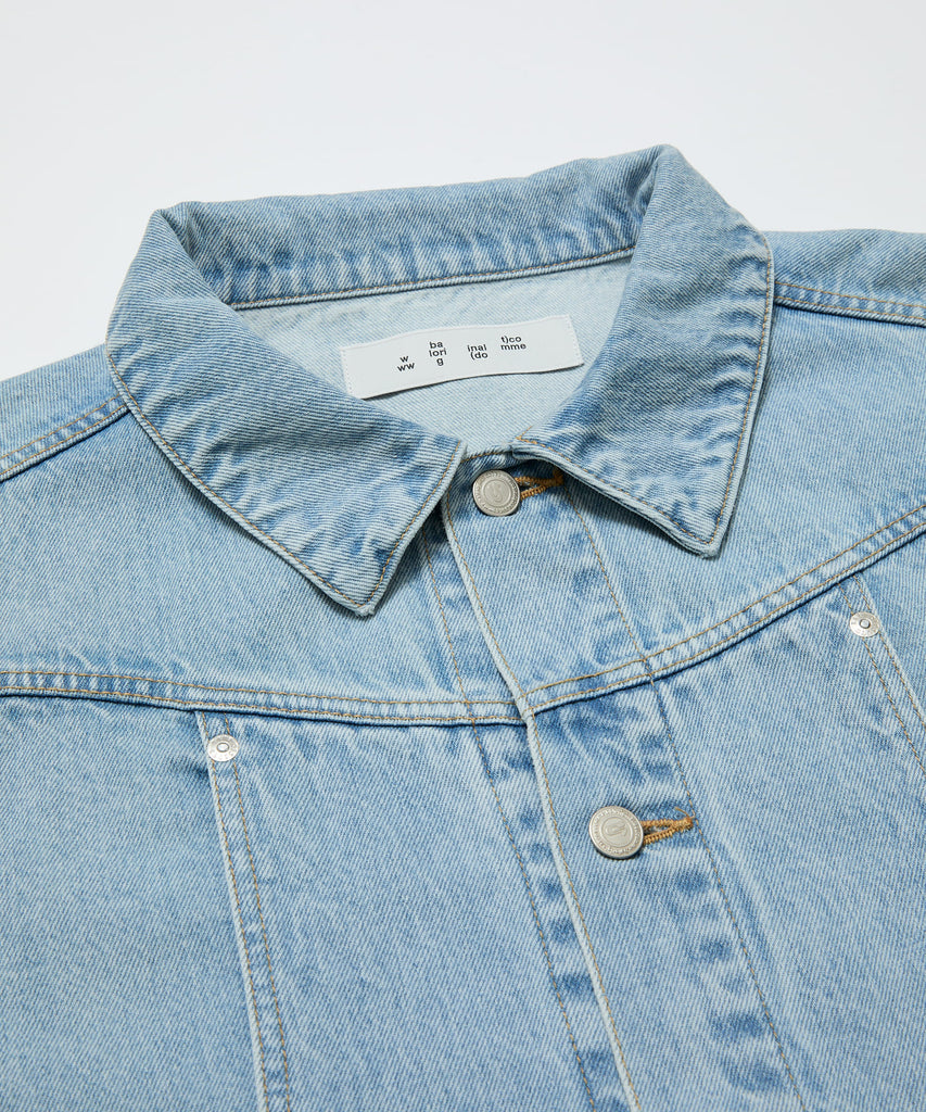 CURB POCKET DENIM JACKET