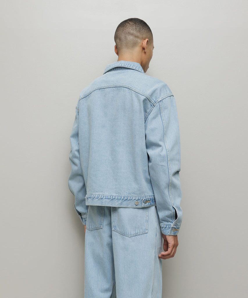 CURB POCKET DENIM JACKET