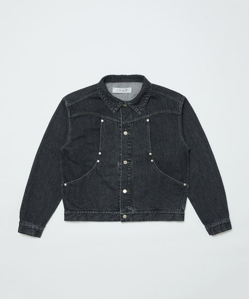 CURB POCKET DENIM JACKET