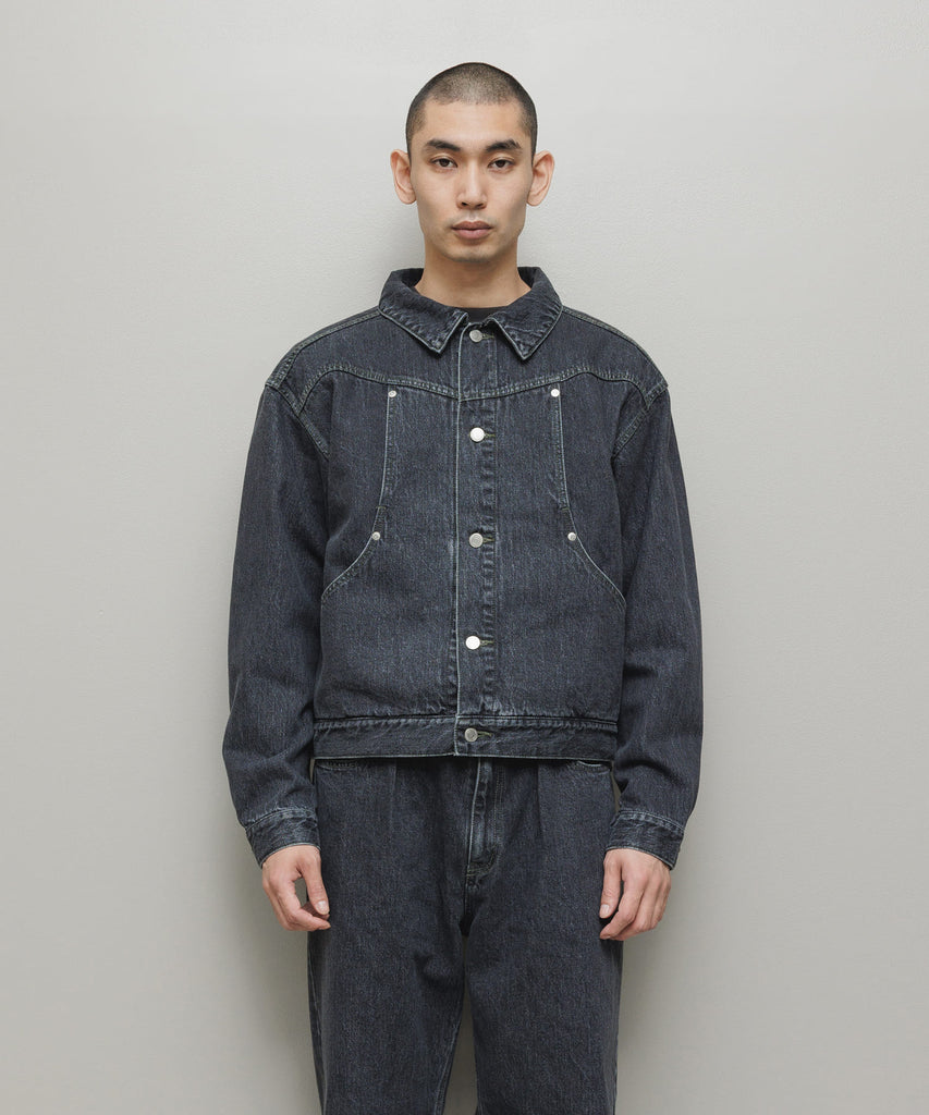 CURB POCKET DENIM JACKET