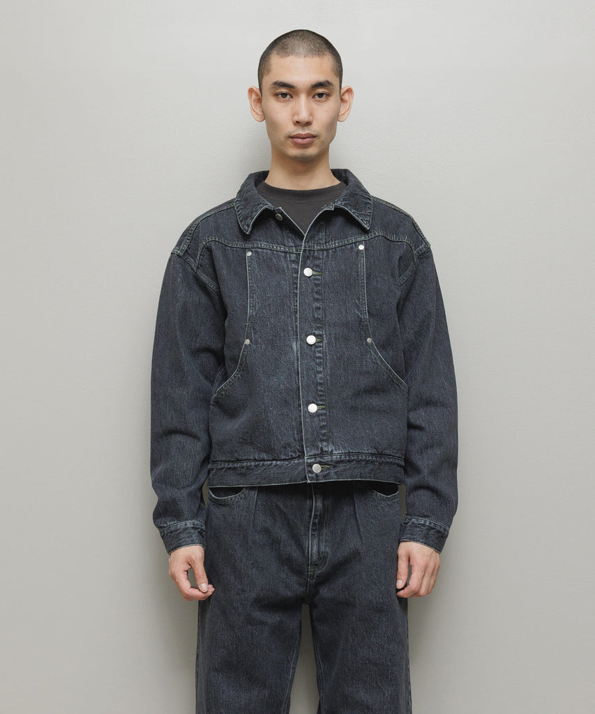 CURB POCKET DENIM JACKET