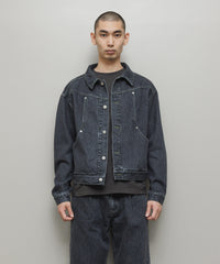 CURB POCKET DENIM JACKET