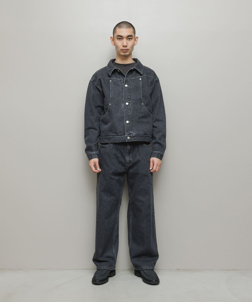 CURB POCKET DENIM JACKET