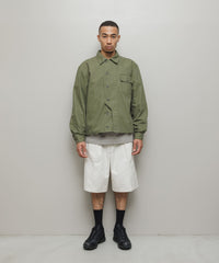 CREW HERRINGBONE OVER SHIRT