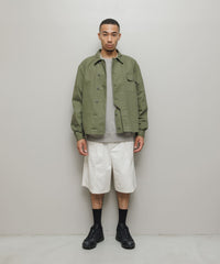 CREW HERRINGBONE OVER SHIRT