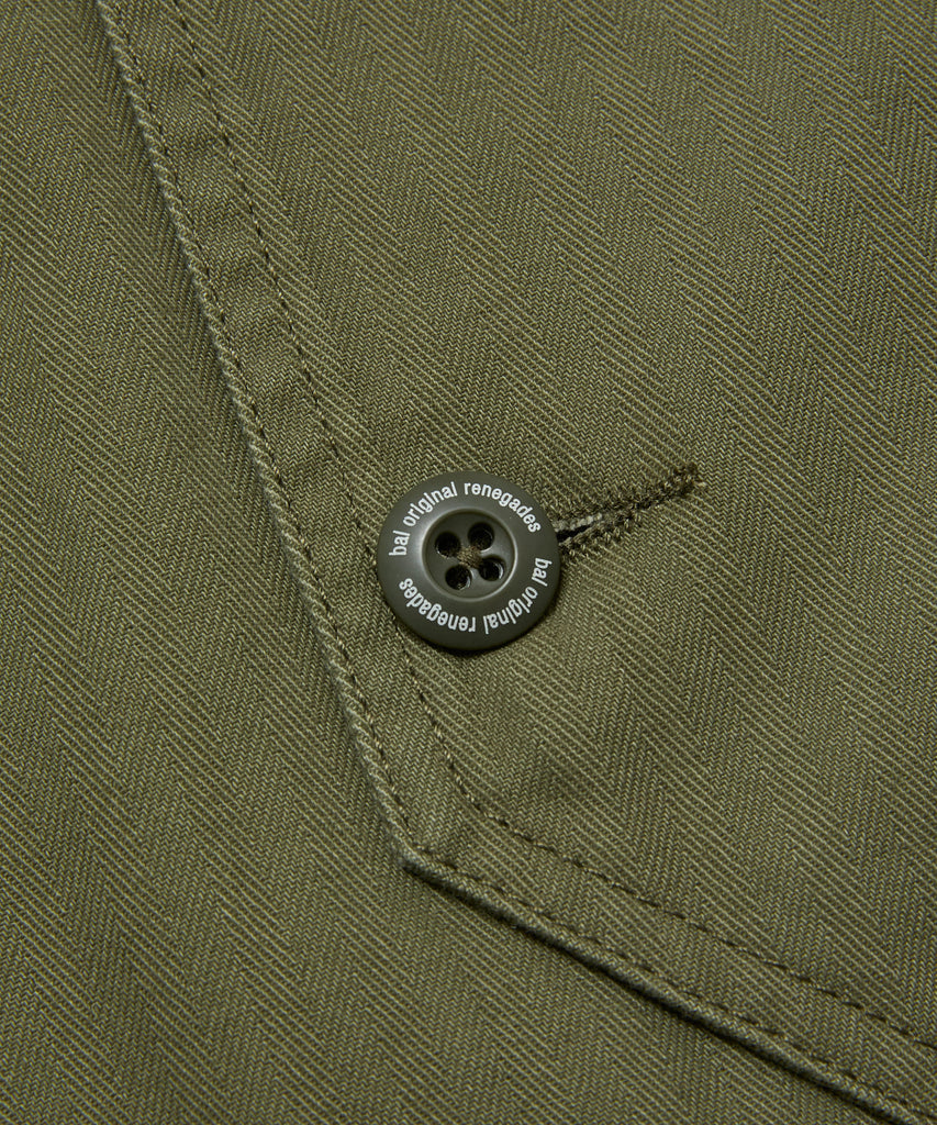 CREW HERRINGBONE OVER SHIRT