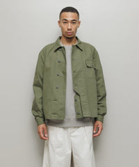 CREW HERRINGBONE OVER SHIRT