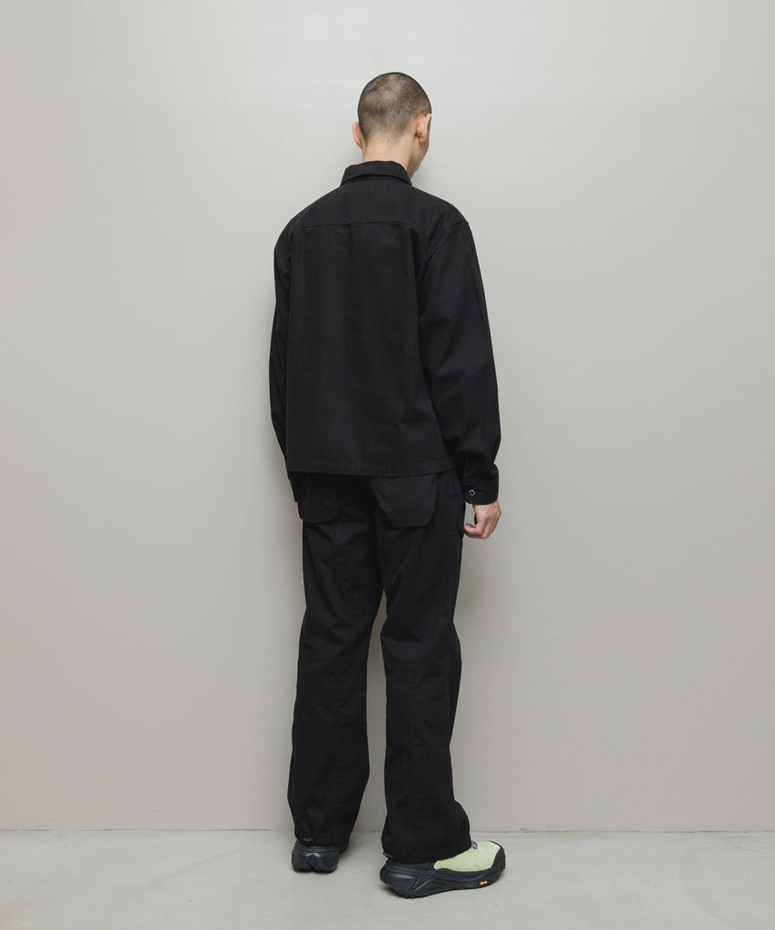 CREW HERRINGBONE OVER SHIRT