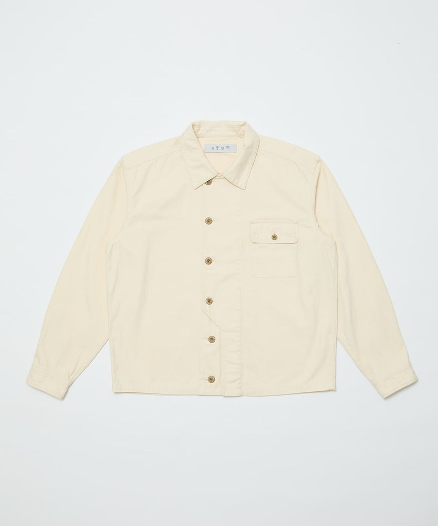CREW HERRINGBONE OVER SHIRT