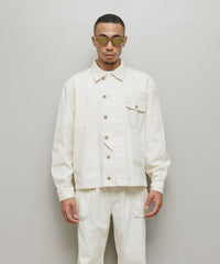 CREW HERRINGBONE OVER SHIRT
