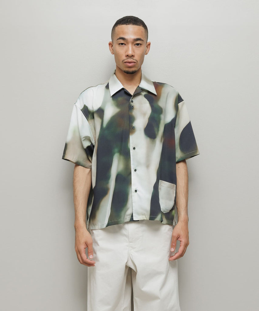 BLUR PATTERN SS SHIRT