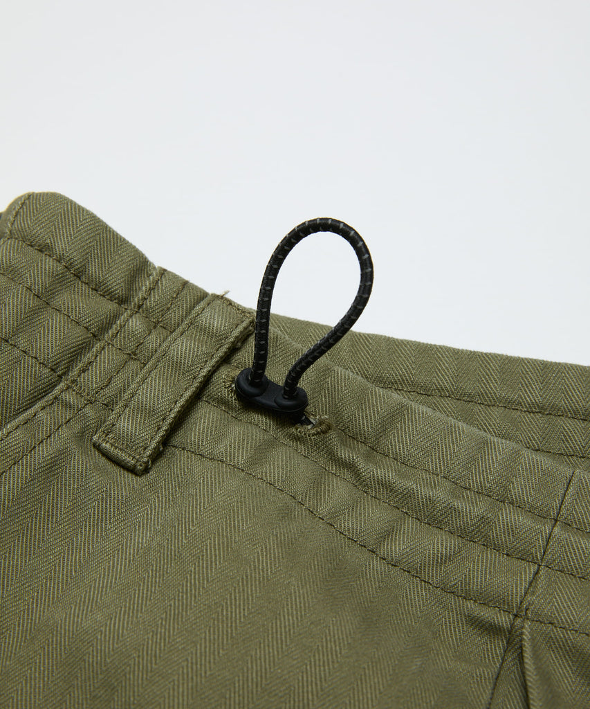 HERRINGBONE CREW PANT