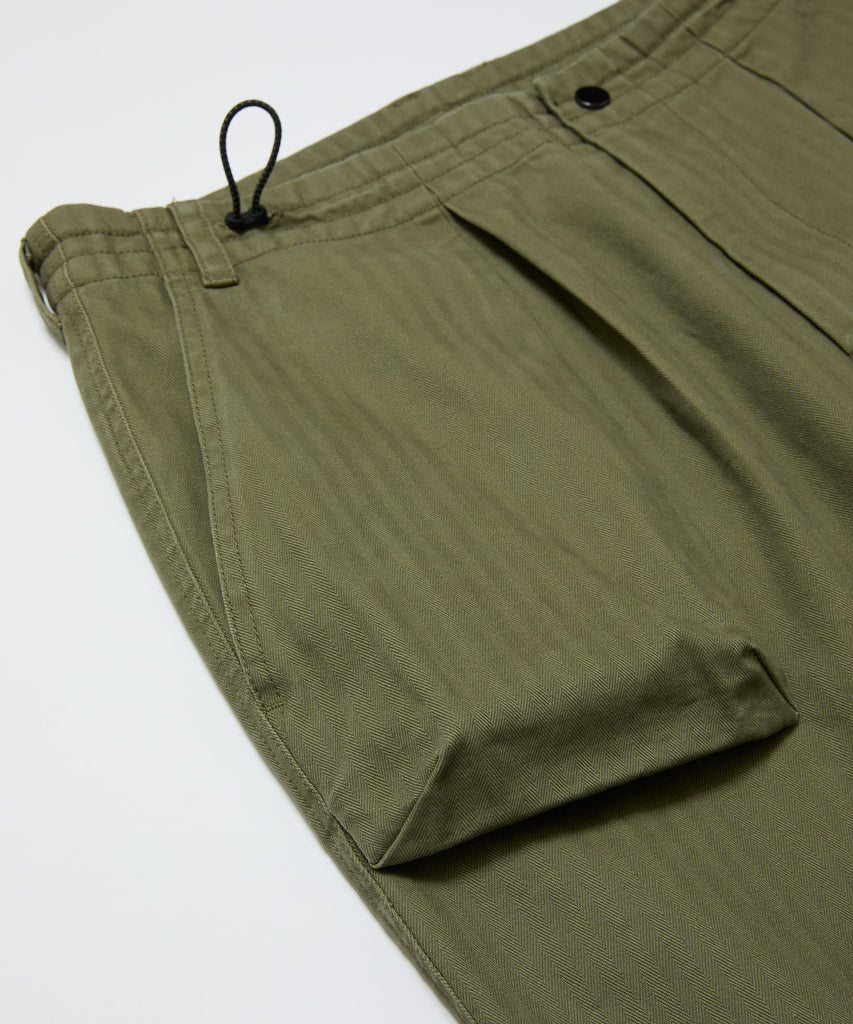 HERRINGBONE CREW PANT