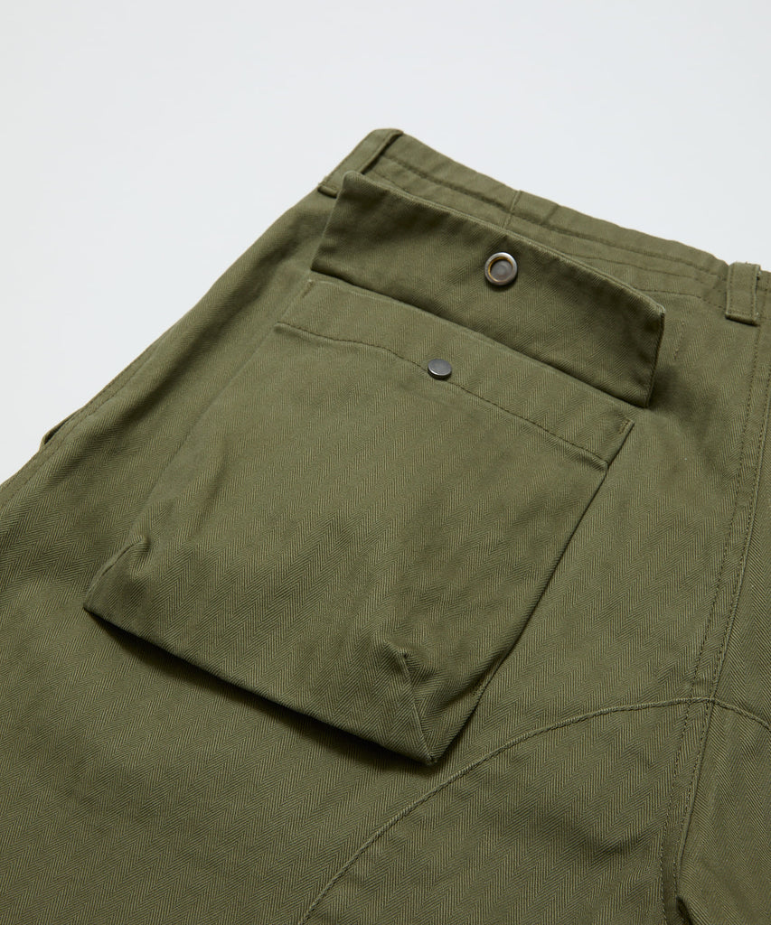 HERRINGBONE CREW PANT