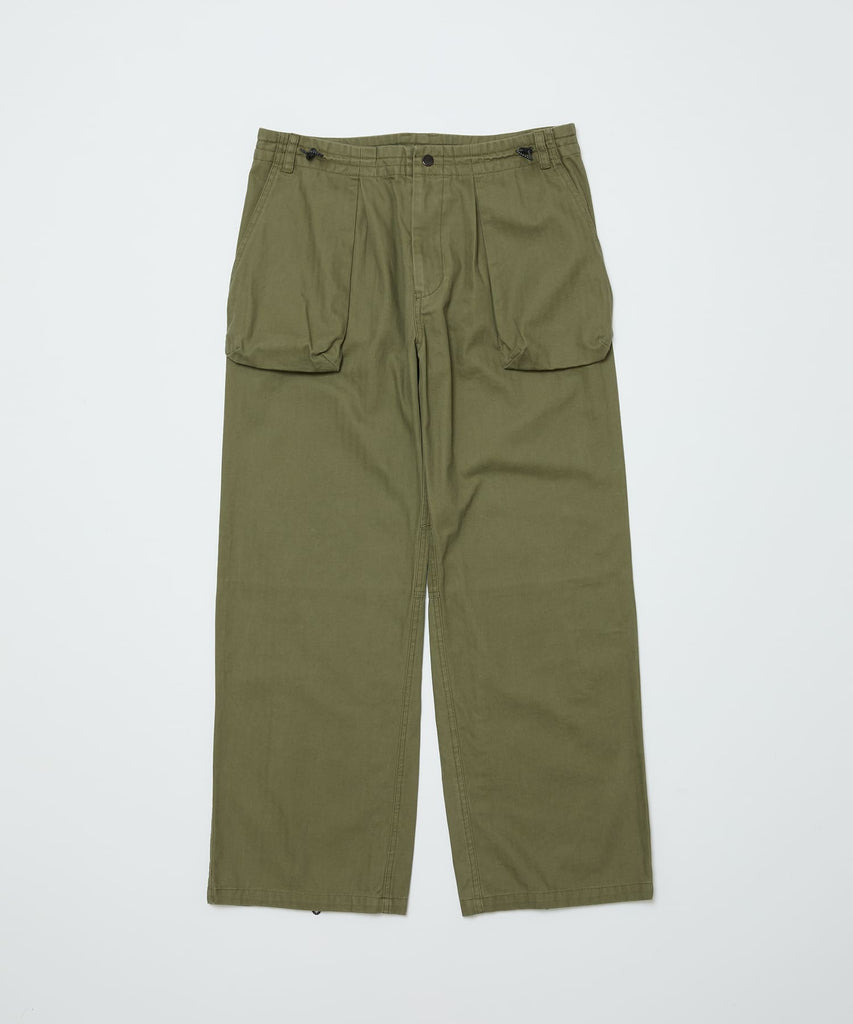 HERRINGBONE CREW PANT