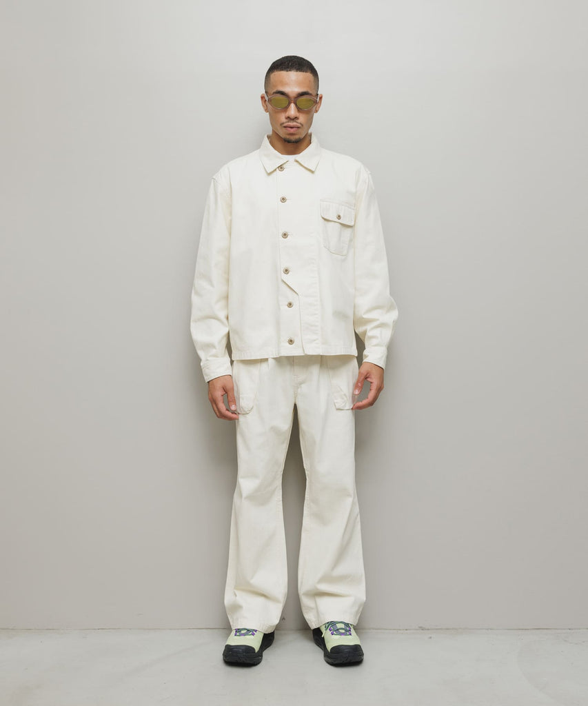 HERRINGBONE CREW PANT