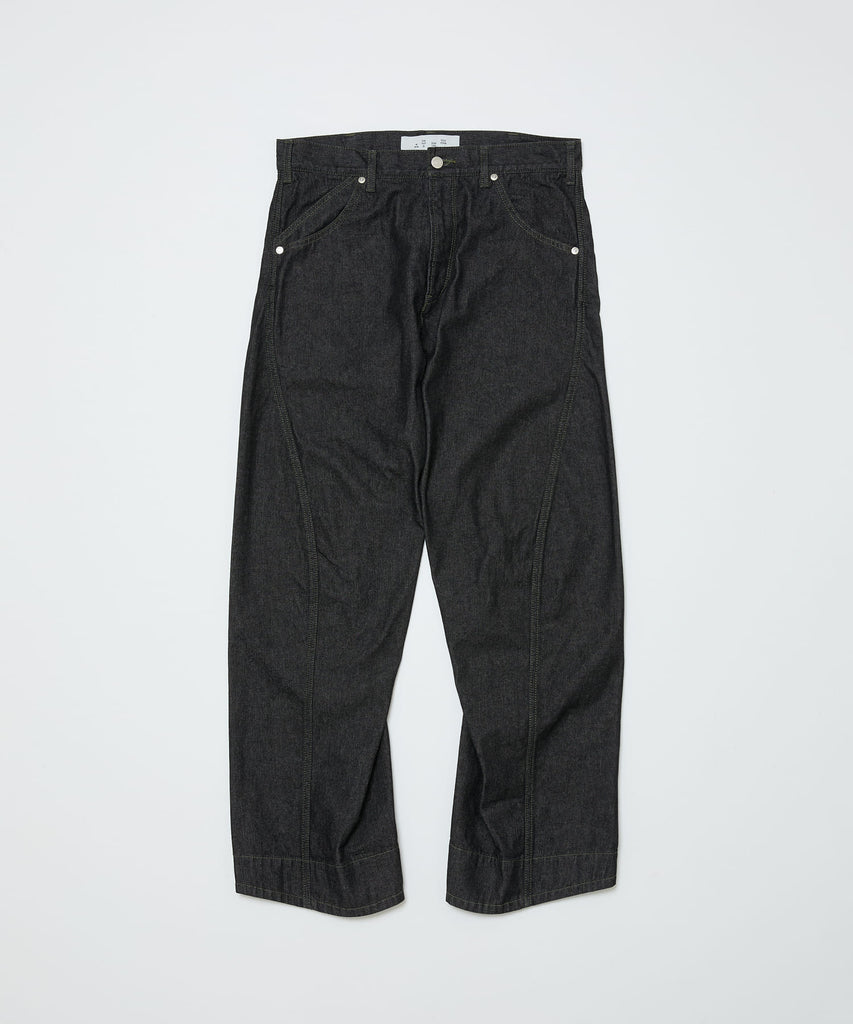 ARTICULATED LOOSE STRAIGHT LEG 5P JEAN