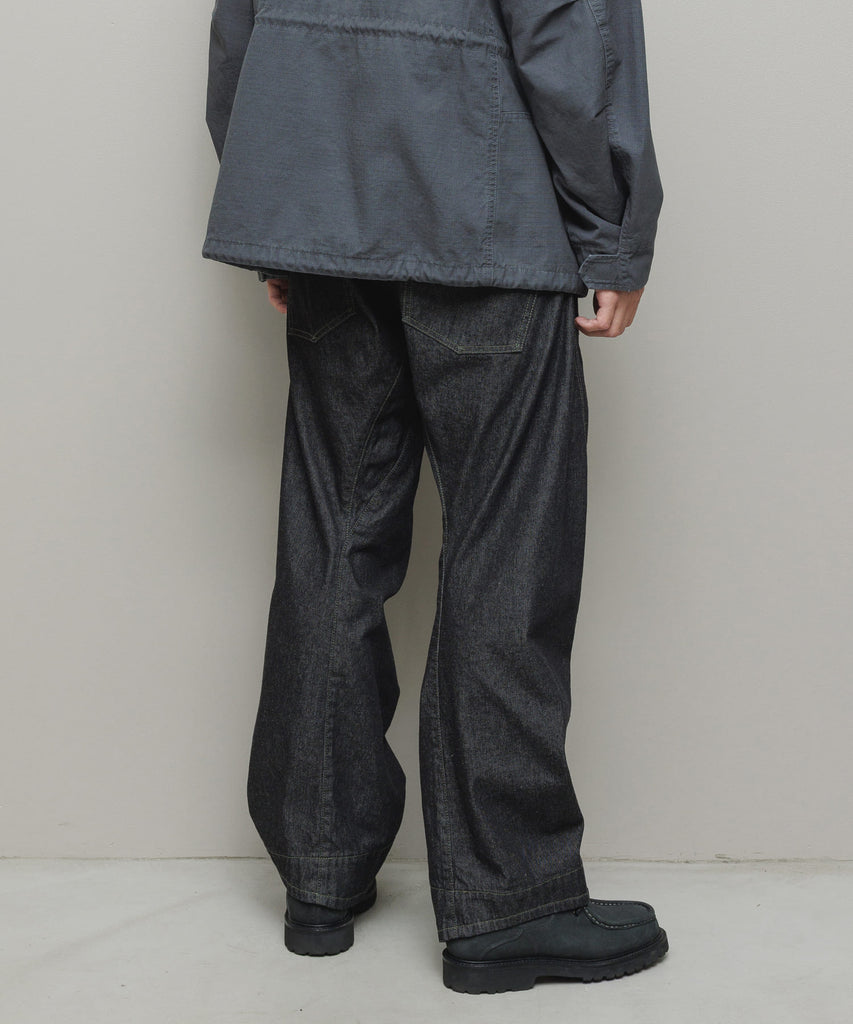 ARTICULATED LOOSE STRAIGHT LEG 5P JEAN