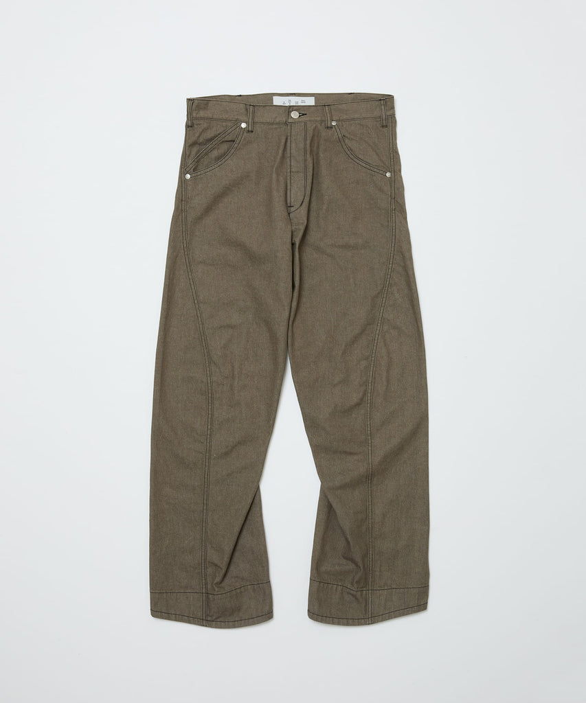 ARTICULATED LOOSE STRAIGHT LEG 5P JEAN
