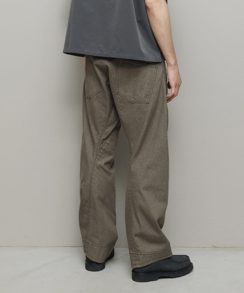 ARTICULATED LOOSE STRAIGHT LEG 5P JEAN