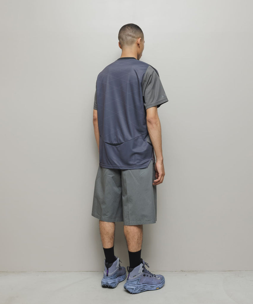 COTTON TWILL OVER SIZED BERMUDA SHORT