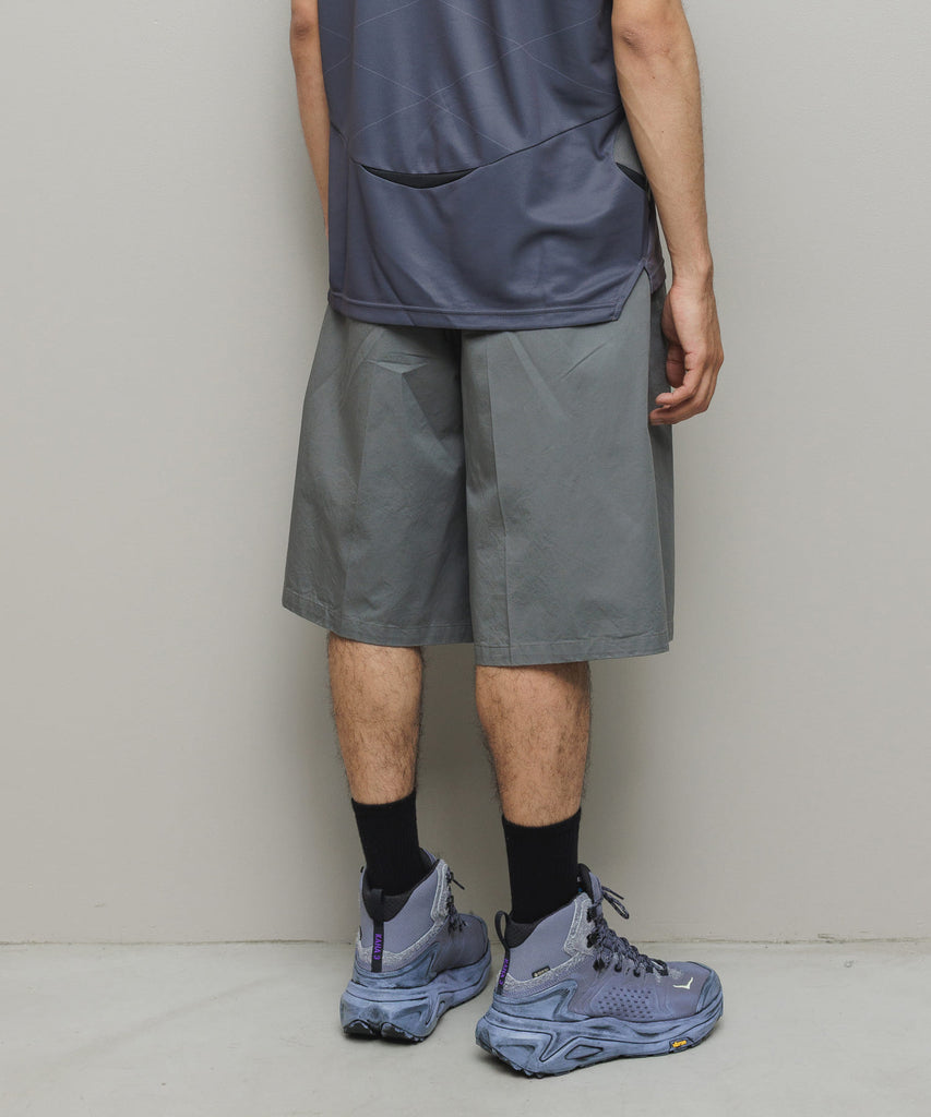 COTTON TWILL OVER SIZED BERMUDA SHORT