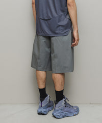 COTTON TWILL OVER SIZED BERMUDA SHORT