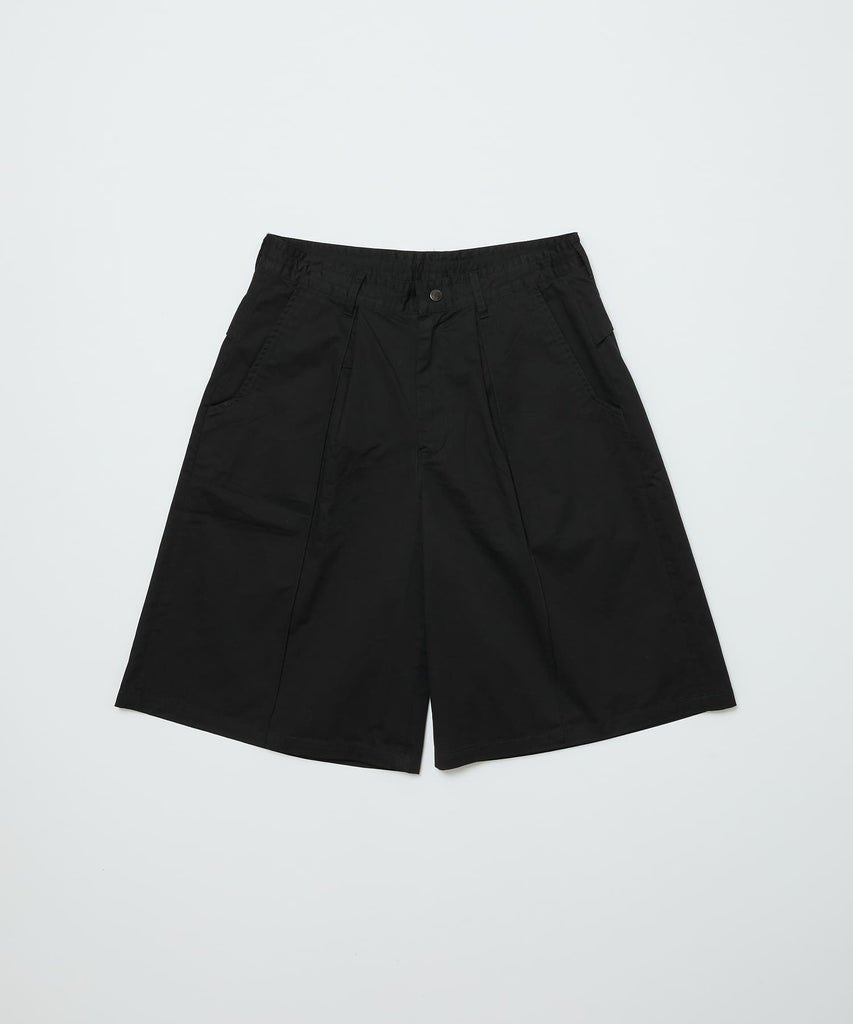 COTTON TWILL OVER SIZED BERMUDA SHORT