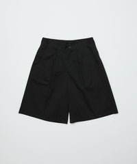 COTTON TWILL OVER SIZED BERMUDA SHORT