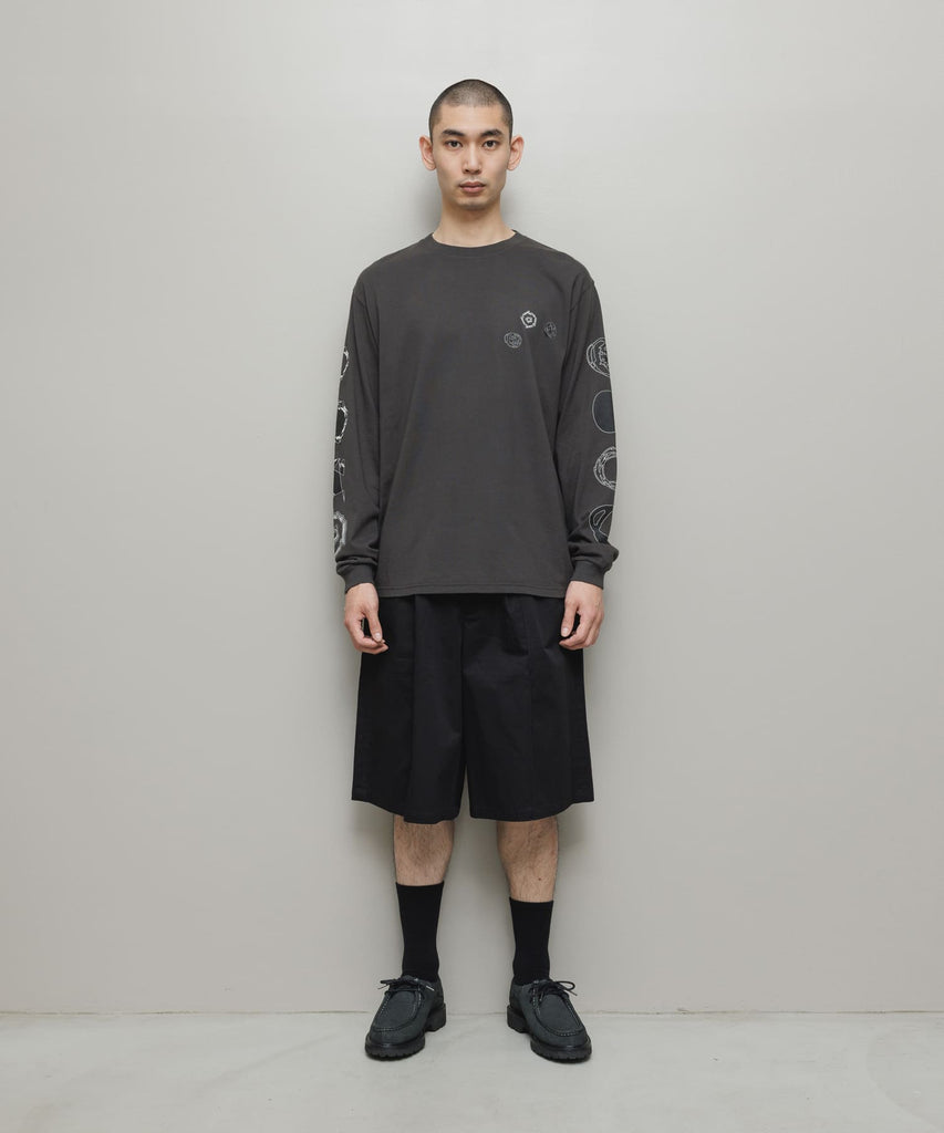 COTTON TWILL OVER SIZED BERMUDA SHORT