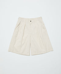 COTTON TWILL OVER SIZED BERMUDA SHORT