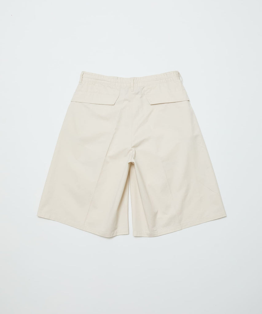 COTTON TWILL OVER SIZED BERMUDA SHORT
