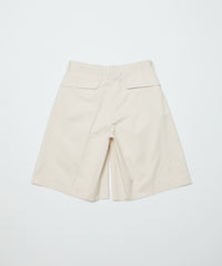 COTTON TWILL OVER SIZED BERMUDA SHORT