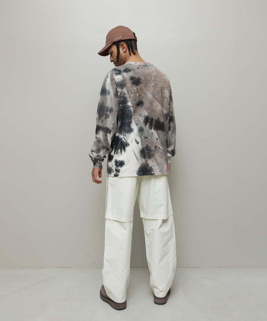 LOGO TIE DYE LS TEE by YUKIDYE