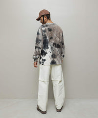 LOGO TIE DYE LS TEE by YUKIDYE