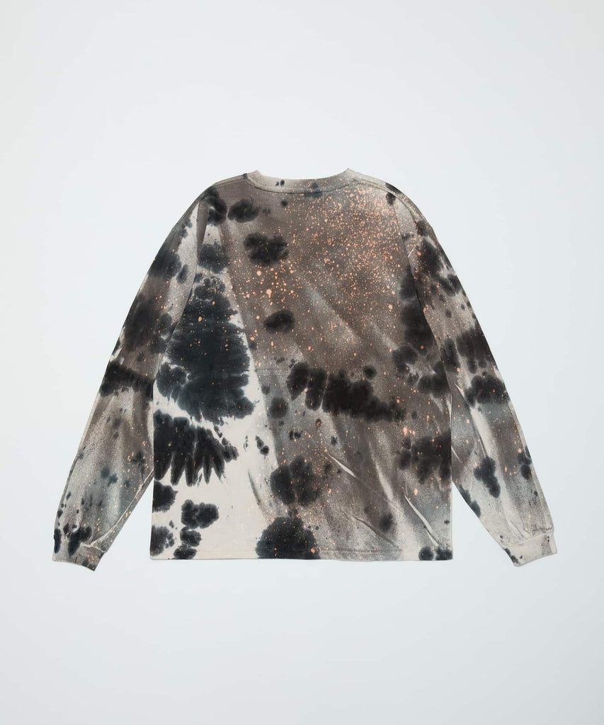 LOGO TIE DYE LS TEE by YUKIDYE